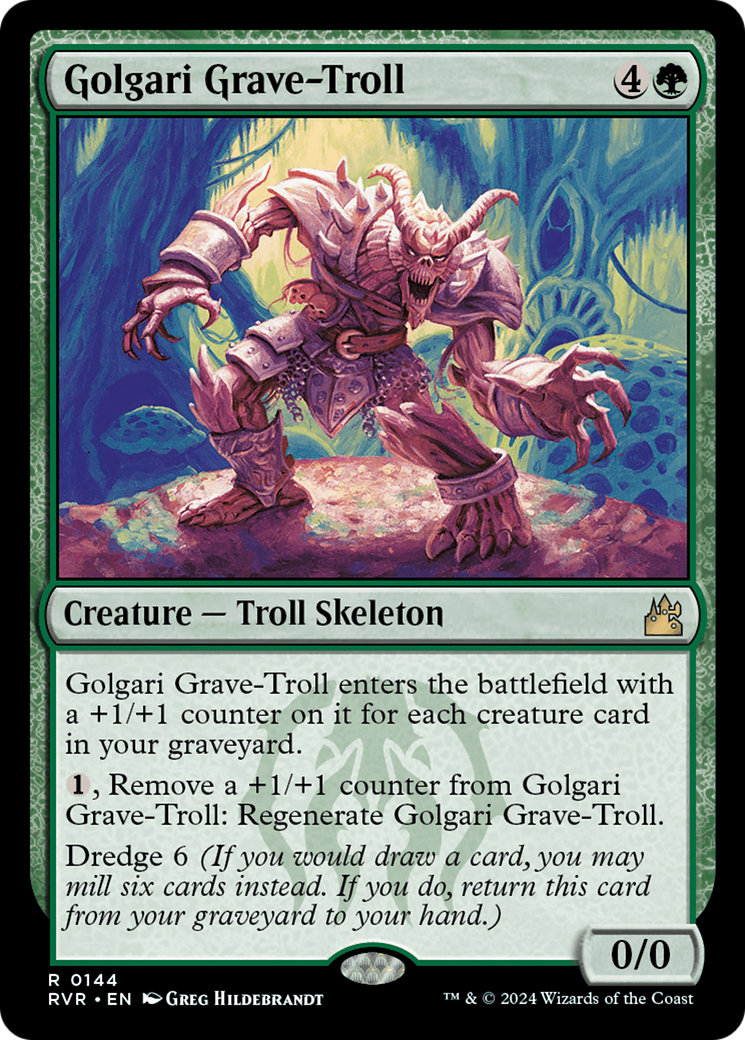 Golgari Grave-Troll [Ravnica Remastered] | The CG Realm