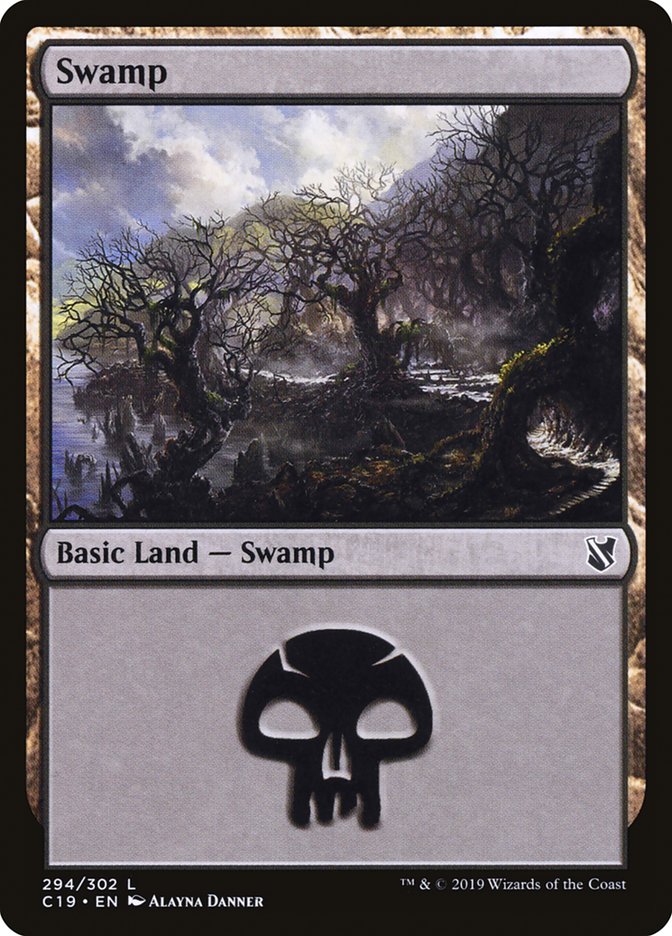 Swamp (294) [Commander 2019] | The CG Realm