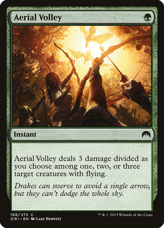 Aerial Volley [Magic Origins] | The CG Realm