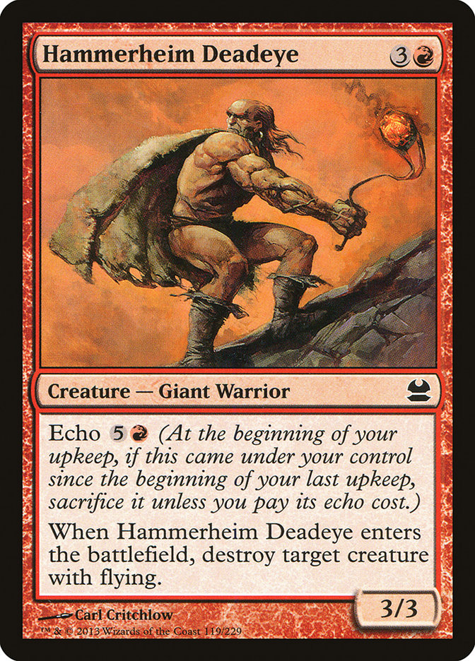 Hammerheim Deadeye [Modern Masters] | The CG Realm