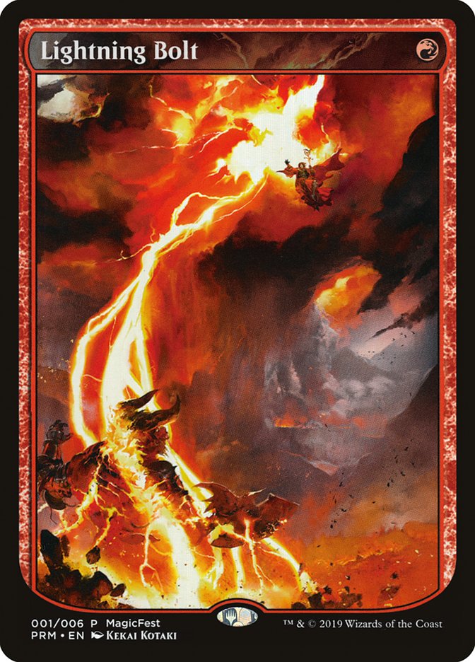 Lightning Bolt (Textless) [MagicFest 2019] | The CG Realm