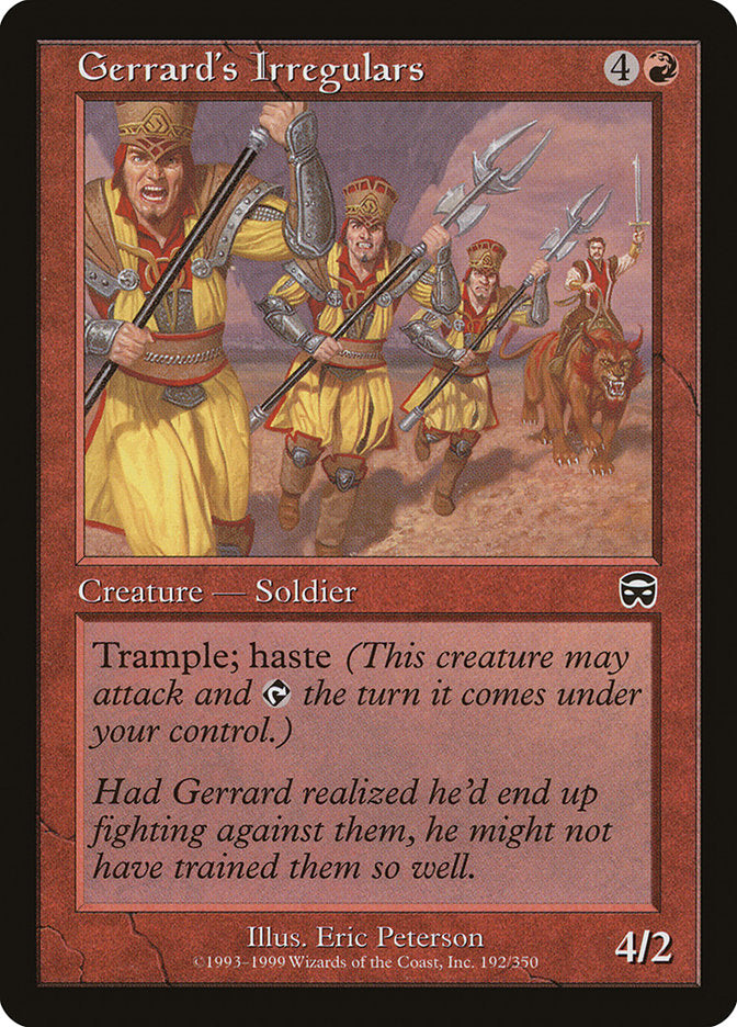 Gerrard's Irregulars [Mercadian Masques] | The CG Realm