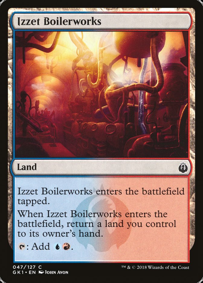 Izzet Boilerworks [Guilds of Ravnica Guild Kit] | The CG Realm