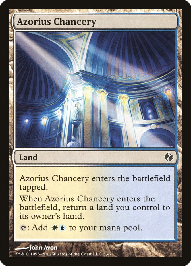 Azorius Chancery [Duel Decks: Venser vs. Koth] | The CG Realm