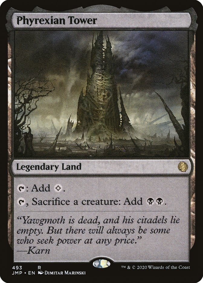 Phyrexian Tower [Jumpstart] | The CG Realm