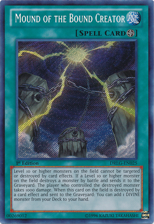 Mound of the Bound Creator [DRLG-EN025] Secret Rare | The CG Realm