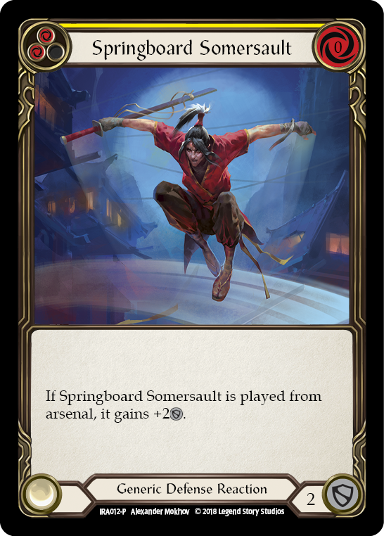 Springboard Somersault [IRA012-P] (Ira Welcome Deck)  1st Edition Normal | The CG Realm