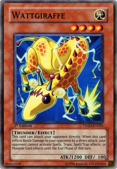 Wattgiraffe [TSHD-EN025] Super Rare | The CG Realm