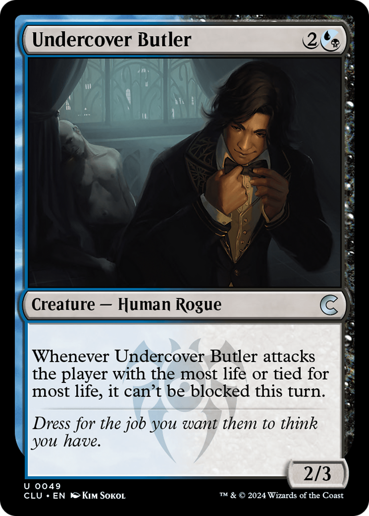 Undercover Butler [Ravnica: Clue Edition] | The CG Realm