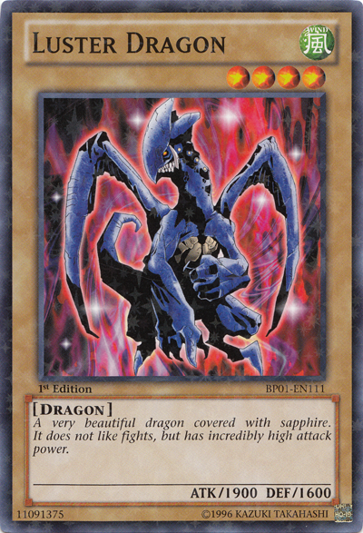 Luster Dragon [BP01-EN111] Starfoil Rare | The CG Realm