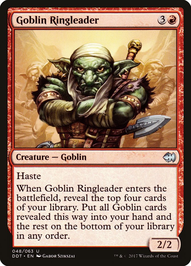 Goblin Ringleader [Duel Decks: Merfolk vs. Goblins] | The CG Realm