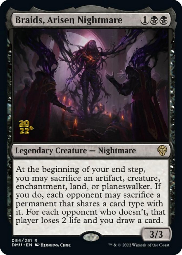 Braids, Arisen Nightmare [Dominaria United Prerelease Promos] | The CG Realm