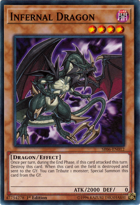 Infernal Dragon [SR06-EN012] Common | The CG Realm