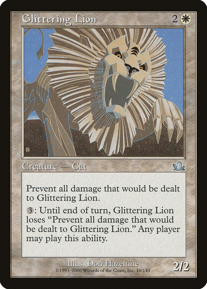 Glittering Lion [Prophecy] | The CG Realm