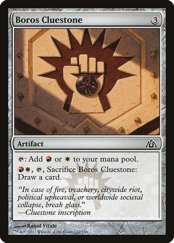 Boros Cluestone [Dragon's Maze] | The CG Realm