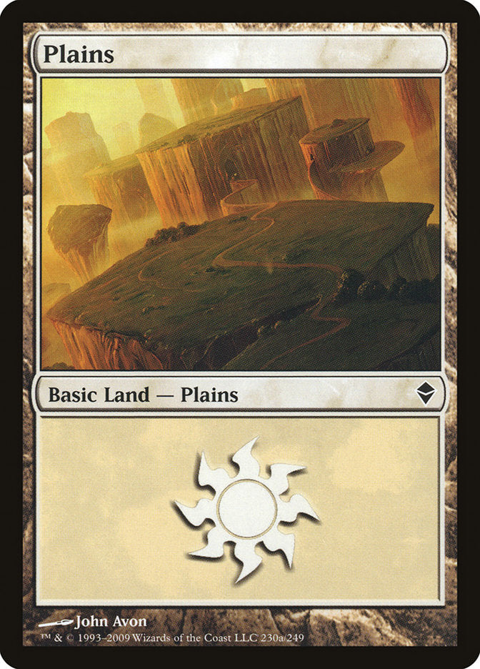 Plains (230a) [Zendikar] | The CG Realm