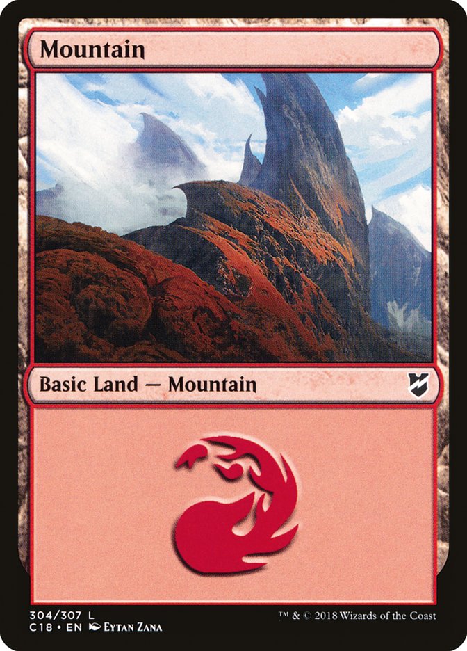 Mountain (304) [Commander 2018] | The CG Realm