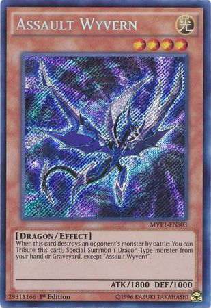 Assault Wyvern [MVP1-ENS03] Secret Rare | The CG Realm