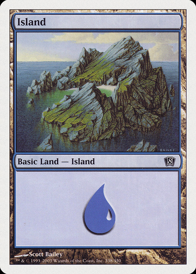 Island (338) [Eighth Edition] | The CG Realm