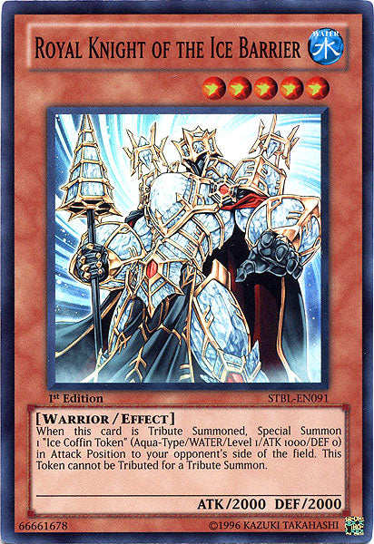 Royal Knight of the Ice Barrier [STBL-EN091] Super Rare | The CG Realm