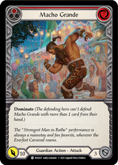 Macho Grande (Red) [EVR027] (Everfest)  1st Edition Rainbow Foil | The CG Realm