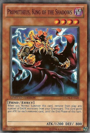 Prometheus, King of the Shadows [GLD4-EN020] Common | The CG Realm