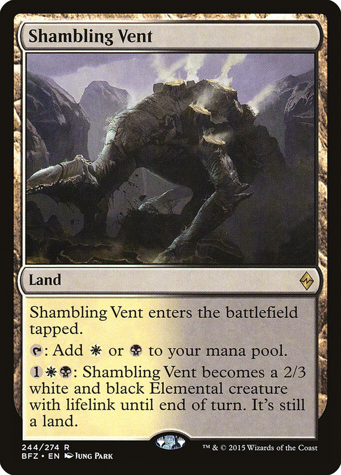 Shambling Vent [Battle for Zendikar] | The CG Realm