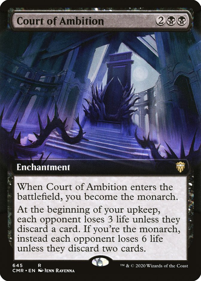 Court of Ambition (Extended Art) [Commander Legends] | The CG Realm