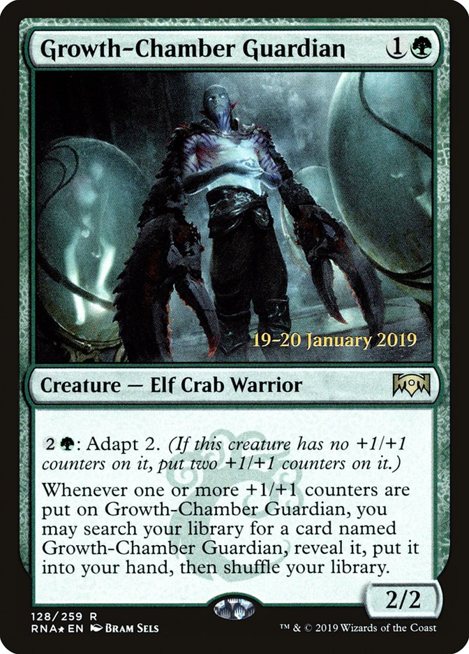 Growth-Chamber Guardian [Ravnica Allegiance Prerelease Promos] | The CG Realm