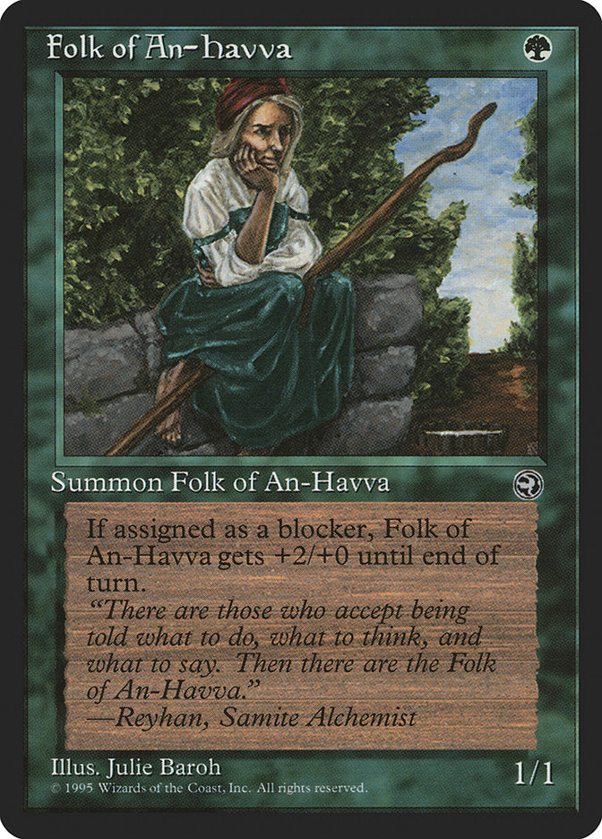 Folk of An-Havva (Reyhan Flavor Text) [Homelands] | The CG Realm