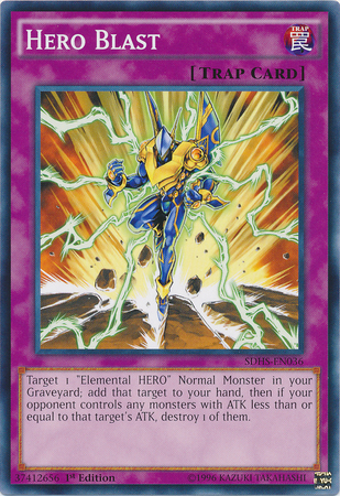 Hero Blast [SDHS-EN036] Common | The CG Realm