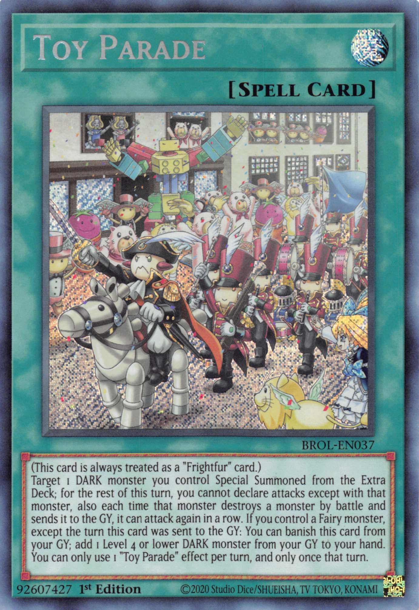 Toy Parade [BROL-EN037] Secret Rare | The CG Realm