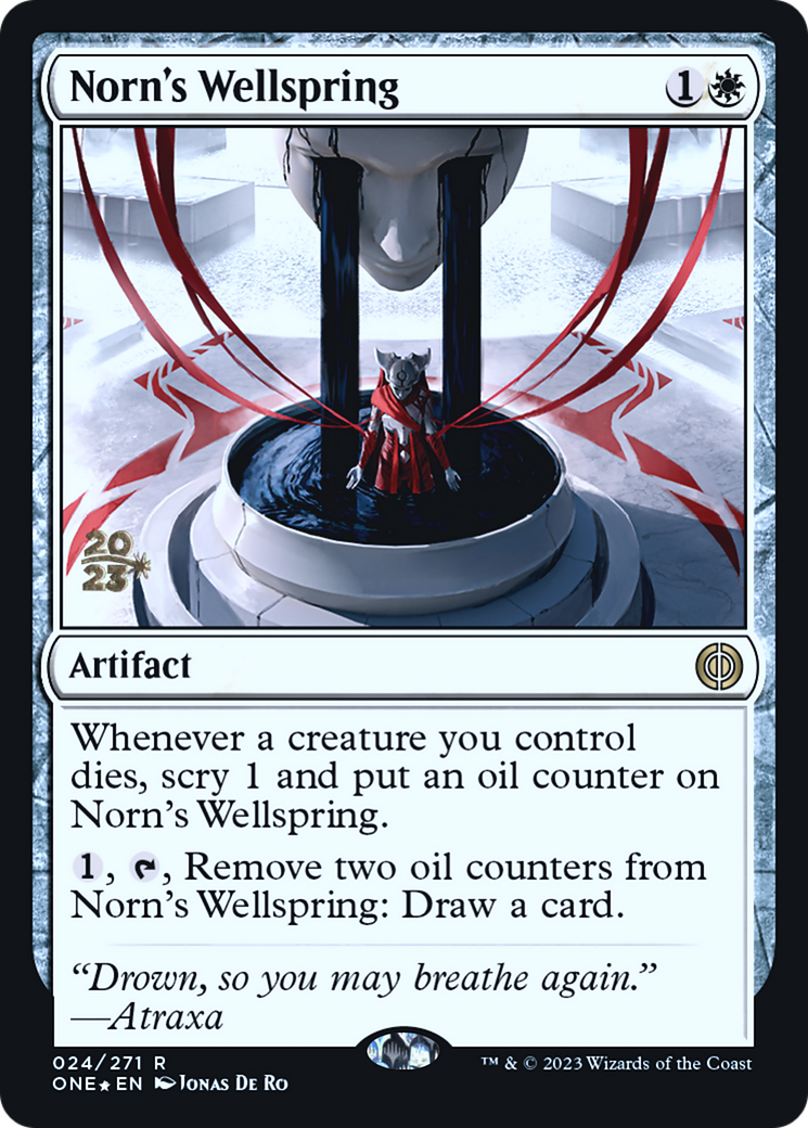 Norn's Wellspring [Phyrexia: All Will Be One Prerelease Promos] | The CG Realm