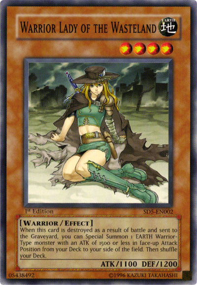 Warrior Lady of the Wasteland [SD5-EN002] Common | The CG Realm