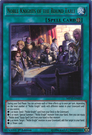 Noble Knights of the Round Table [MP15-EN052] Ultra Rare | The CG Realm