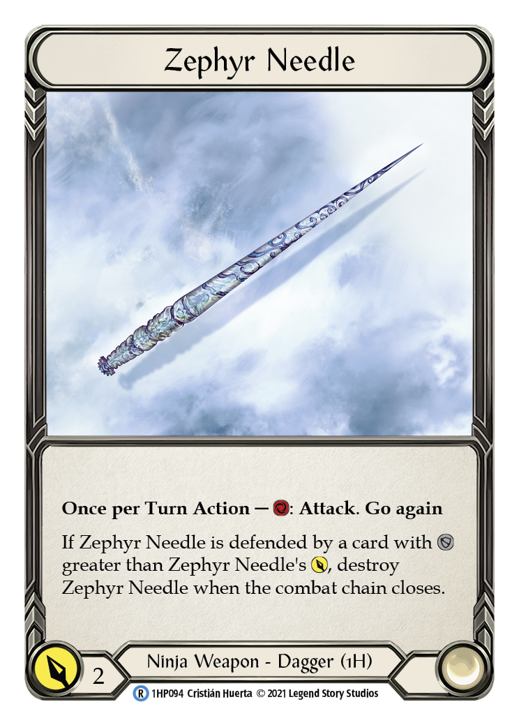 Zephyr Needle (Right) [1HP094] (History Pack 1) | The CG Realm