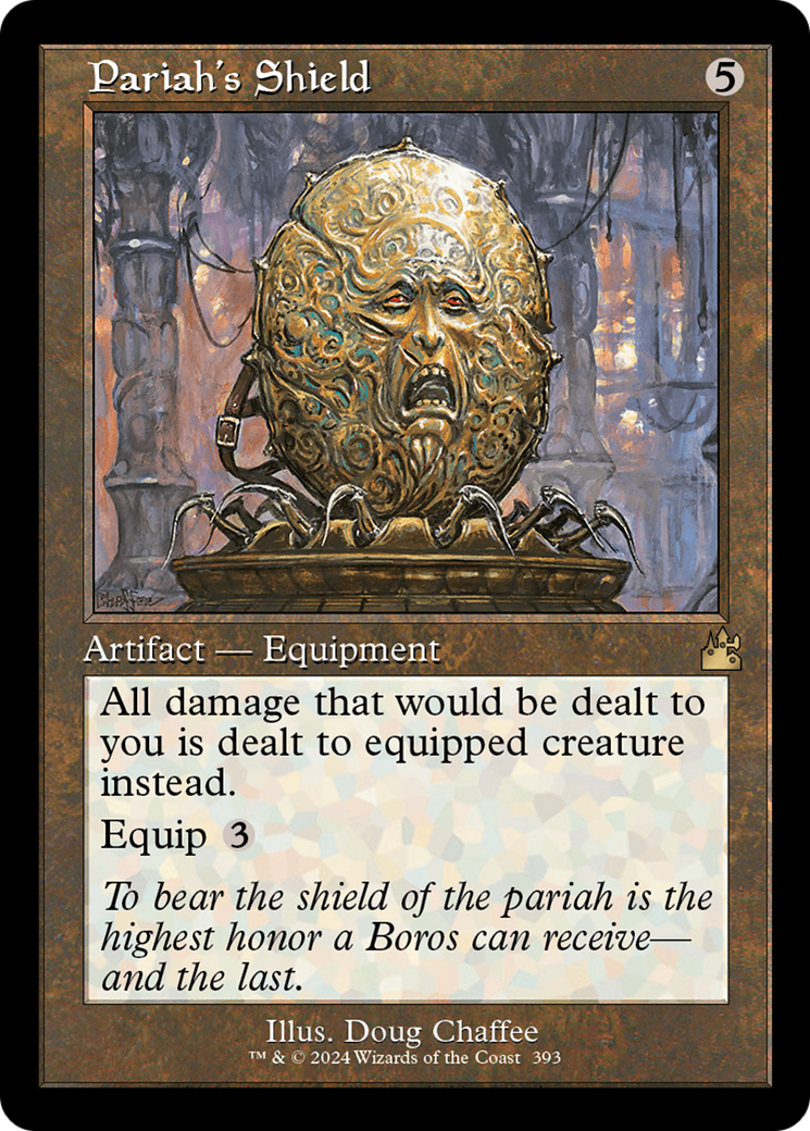 Pariah's Shield (Retro Frame) [Ravnica Remastered] | The CG Realm