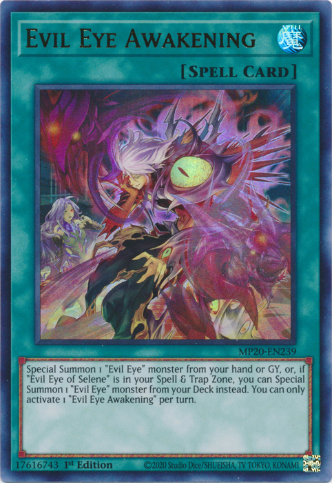 Evil Eye Awakening [MP20-EN239] Ultra Rare | The CG Realm