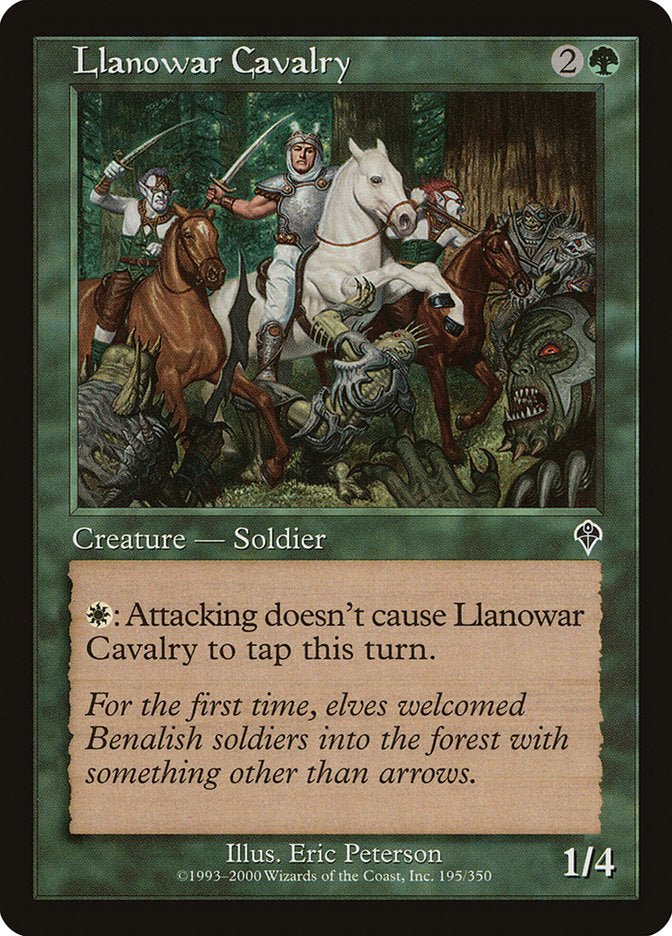 Llanowar Cavalry [Invasion] | The CG Realm