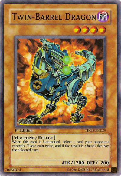 Twin-Barrel Dragon [TDGS-EN029] Super Rare | The CG Realm