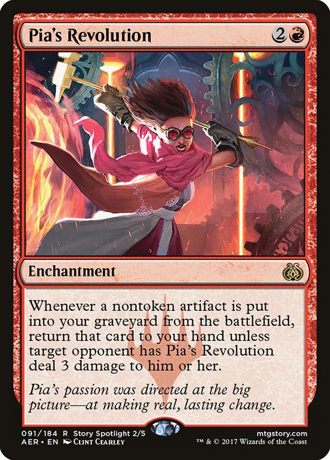 Pia's Revolution [Aether Revolt] | The CG Realm