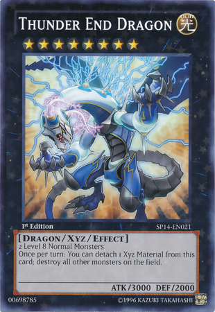 Thunder End Dragon [SP14-EN021] Starfoil Rare | The CG Realm