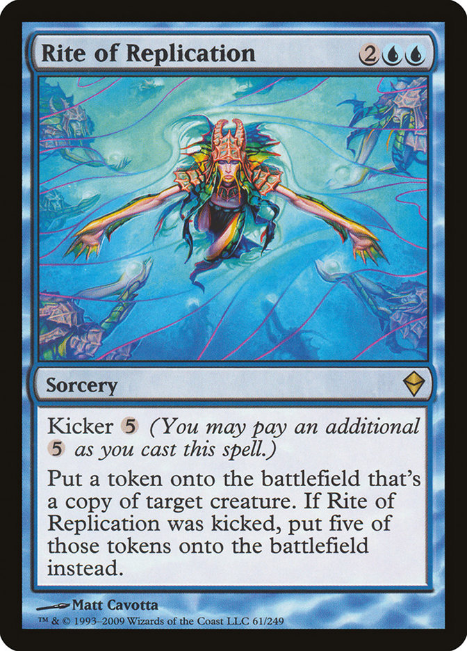 Rite of Replication [Zendikar] | The CG Realm