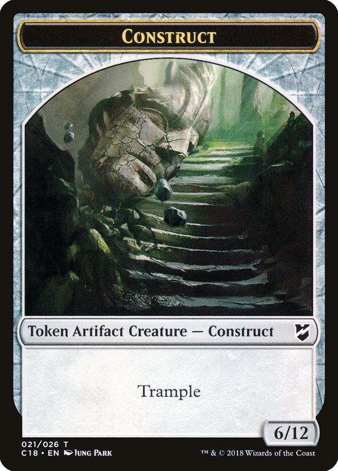 Construct Token (021/026) [Commander 2018 Tokens] | The CG Realm