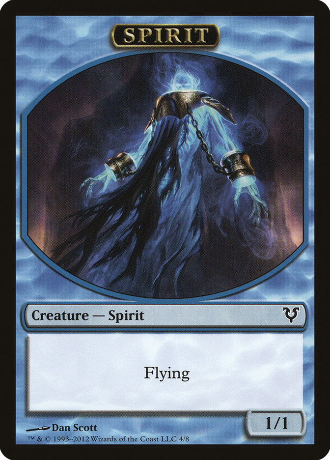 Spirit Token (4/8) [Avacyn Restored Tokens] | The CG Realm