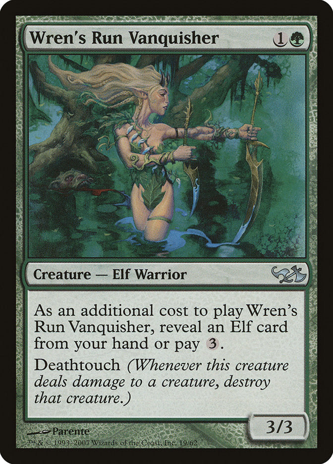 Wren's Run Vanquisher [Duel Decks: Elves vs. Goblins] | The CG Realm