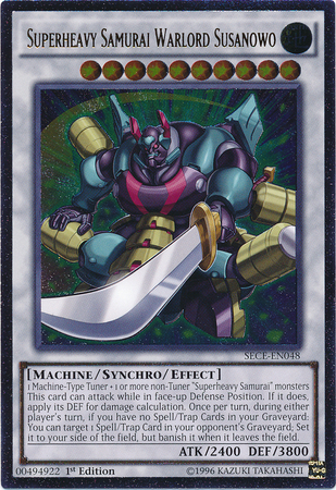 Superheavy Samurai Warlord Susanowo [SECE-EN048] Ultimate Rare | The CG Realm