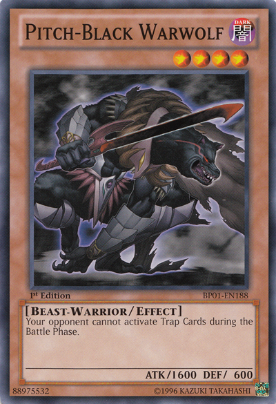 Pitch-Black Warwolf [BP01-EN188] Common | The CG Realm