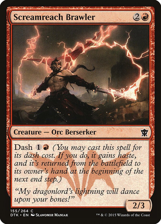 Screamreach Brawler [Dragons of Tarkir] | The CG Realm