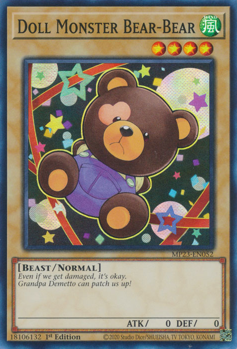 Doll Monster Bear-Bear [MP23-EN052] Super Rare | The CG Realm